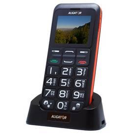 Mobilní telefon Aligator A370 černý