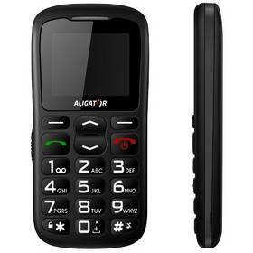 Mobilní telefon Aligator A430 černý/šedý