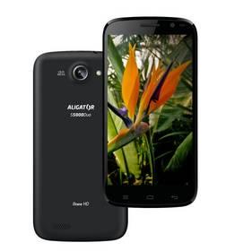 Mobilní telefon Aligator S5000 Dual Sim černý