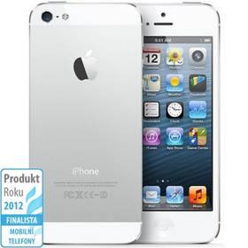 Mobilní telefon Apple iPhone 5 16GB (MD298CS/A) bílý (rozbalené zboží 8414004054)