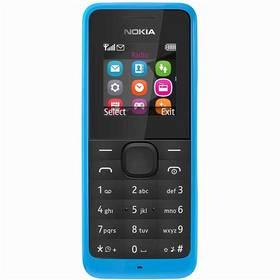 Mobilní telefon Nokia 105 (A00014452) černý/modrý