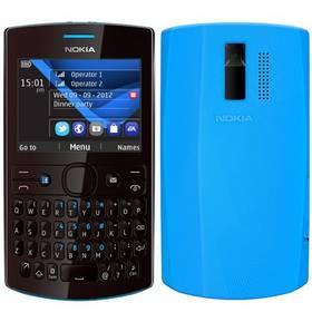 Mobilní telefon Nokia Asha 205 Dual Sim (0023H25) modrý/hnědý