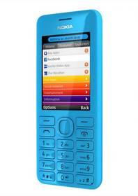 Mobilní telefon Nokia Asha 206 Dual Sim (0023N07) modrý
