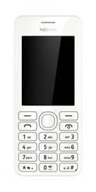 Mobilní telefon Nokia Asha 206 Dual Sim (0023N09) bílý