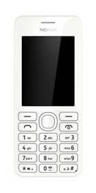 Mobilní telefon Nokia Asha 206 Dual Sim (0023N09) bílý