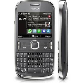 Mobilní telefon Nokia Asha 302 (A00004638) šedý