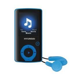 MP3 přehrávač Hyundai MPC 883 FM, 4GB černý/modrý