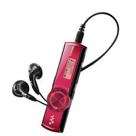 MP3 přehrávač Sony NWZ-B172R (NWZB172R.CEW) červený