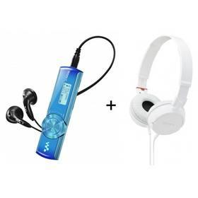MP3 přehrávač Sony NWZ-B173L + MDR-ZX100W