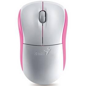 Myš Genius NS-6000 (31030089112) bílá/růžová