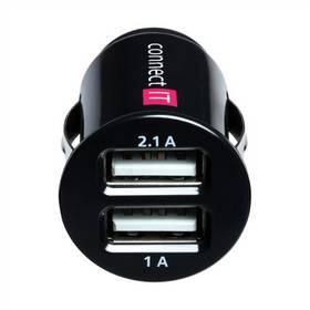 Nabíječka do auta Connect IT CI-176 2xUSB 2.1A a 1A (CI-176)