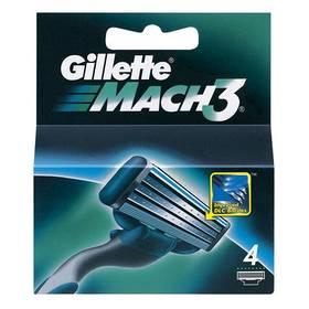 Náhradní břit Gillette MACH 3 4 ks