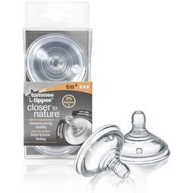 Náhradní savička Tommee Tippee C2N rychlý průtok 6+, 2ks