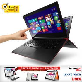 Notebook Lenovo IdeaPad Flex 14 Touch (59404794) černý/červený