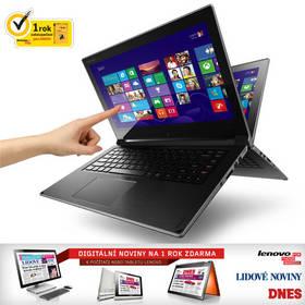 Notebook Lenovo IdeaPad Flex 14 Touch (59404796) černý/stříbrný