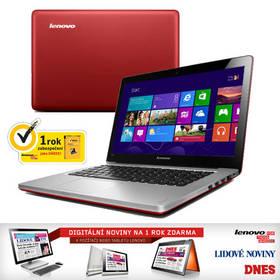 Notebook Lenovo IdeaPad U410 (59409478) červený