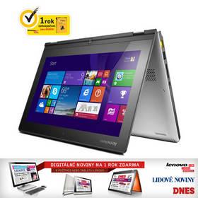 Notebook Lenovo IdeaPad Yoga 2 Touch (59411608) černý/stříbrný