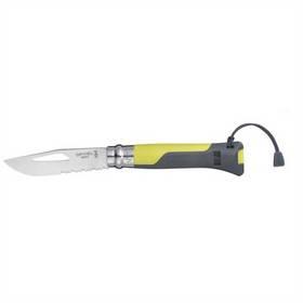 Nůž outdoorový Opinel N°8 Outdoor Green, čepel 8,5 cm - zelený