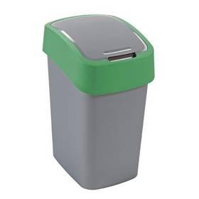 Odpadkový koš Curver 02172-P80 Flipbin 50 l šedo-zelený šedý/zelený
