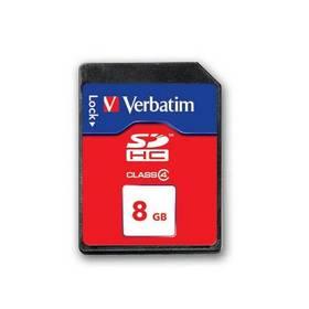 Paměťová karta Verbatim SDHC 8GB Class 4 (44018) černá