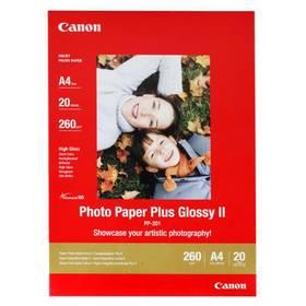Papíry do tiskárny Canon PP201 A4, 260g, 20 listů (2311B019) bílý