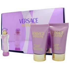 Parfémovaná voda Versace Woman 5 ml + tělové mléko 25 ml + sprchový gel 25 ml