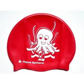 Plavecká čepice Aqua Sphere Junior červená