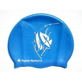 Plavecká čepice Aqua Sphere Junior (klaun) modrá
