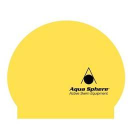 Plavecká čepice Aqua Sphere Latex Tri Yellow žlutá