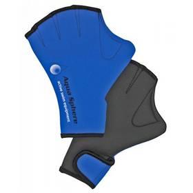 Plavecké rukavice Aqua Sphere Aquafitness L, modrá