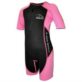 Plavecký oblek Aqua Sphere Stingray S - 4 roky - dětské růžový