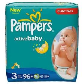 Plenky Pampers Active Baby Active Baby vel. 3, 96 ks