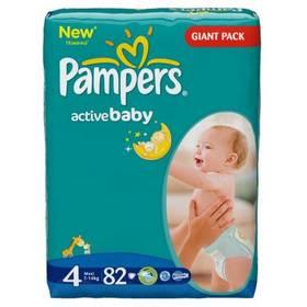 Plenky Pampers Active Baby Active Baby vel. 4, 82 ks