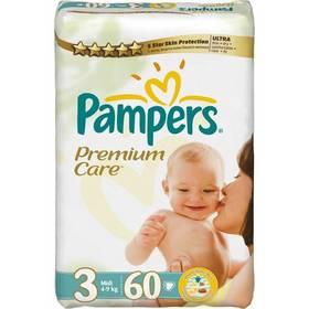 Plenky Pampers Premium Care Premium Care Midi vel. 3, 60 ks