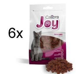 Pochoutky Calibra Joy Cat Duck Cubes 6 x 70g