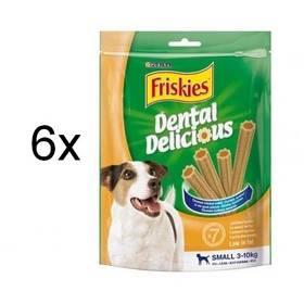 Pochoutky Purina Friskies dental delicious 6 x 110g S