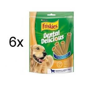 Pochoutky Purina Friskies dental delicious 6 x 200g M