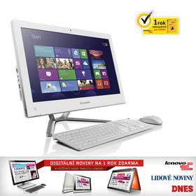 Počítač All In One Lenovo IdeaCentre C340 (57320473) bílý (Náhradní obal / Silně deformovaný obal 4786002609)