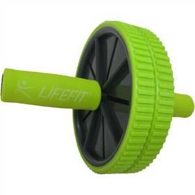 Posilovací kolečko LIFEFIT EXERCISE WHEEL DUO zelené