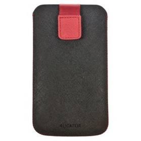 Pouzdro na mobil Aligator Fresh Duo pro Nokia Lumia 520/620 (POS0270) černé/červené