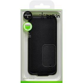 Pouzdro na mobil Belkin Snap Folio pro iPhone 5 (F8W100vfC00) černé