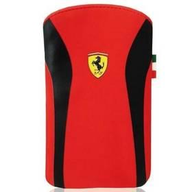 Pouzdro na mobil Ferrari Scuderia V2 pro Apple iPhone 4 (312818) černé/červené