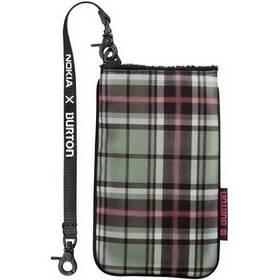 Pouzdro na mobil Nokia CP-613 Tartan univerzal L (02733L3) černé/zelené