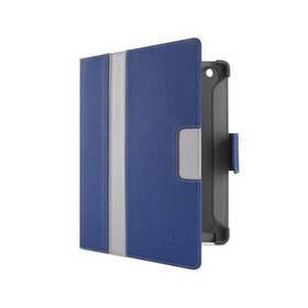 Pouzdro na tablet Belkin Cinema Stripe Folio pro Apple iPad3 (F8N753cwC01) šedé/modré