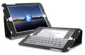 Pouzdro na tablet Puro pro iPAD MINI se stojanem (MINIIPADRFOLIOBLK) černé