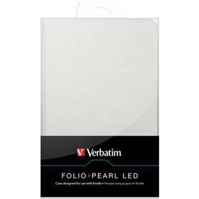 Pouzdro na tablet Verbatim Folio Pearl LED pro Kindle (98080)