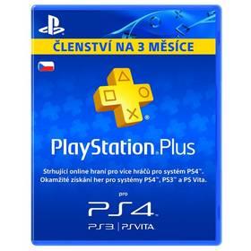 Předplacená karta Sony Plus Card 90 dnů (PS719245896)