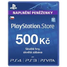 Předplacená karta Sony PSPGO, PS VITA, PS3, PS4, PSP v hodnotě 500,- kč (PS719235699)