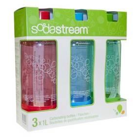 Příslušenství k výrobníkům sody SodaStream TriPack GREEN/RED/BLUE