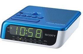 Radiobudík Sony ICF-C205 (ICFC205L.CET) stříbrný/modrý